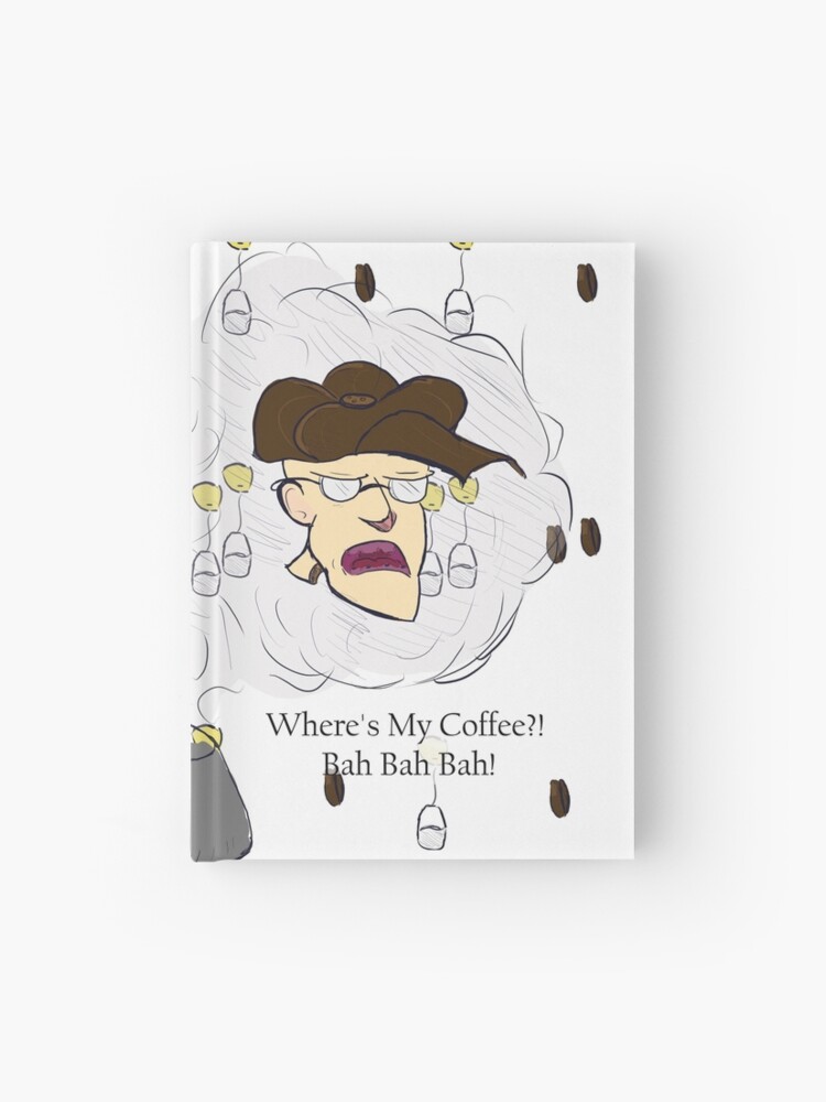 Tea Or Coffee Muriel And Eustace Bagge Hardcover Journal By Peachyartmage Redbubble