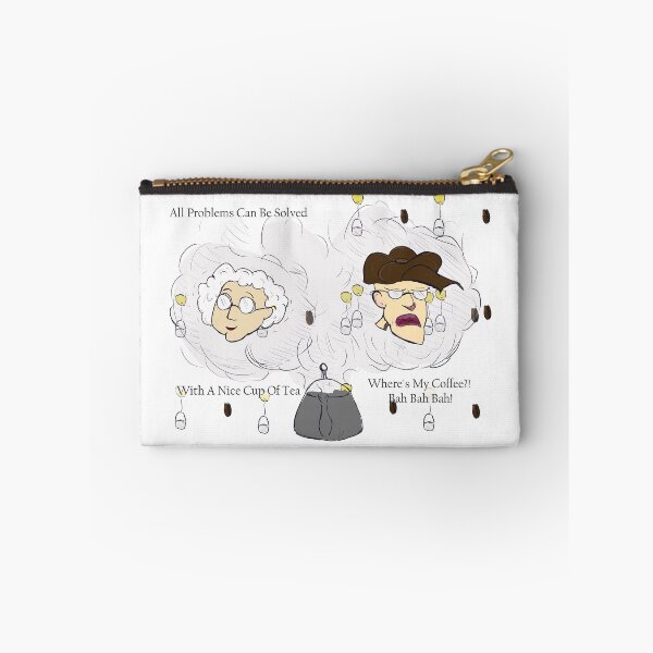Artikelvorschau, Tee oder Kaffee? - Muriel und Eustace Bagge entworfen und verkauft von DogwoodDecadenceDesign .
