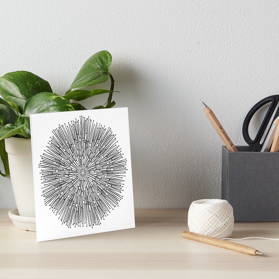 Item preview, Art Board Print designed and sold by karousel.