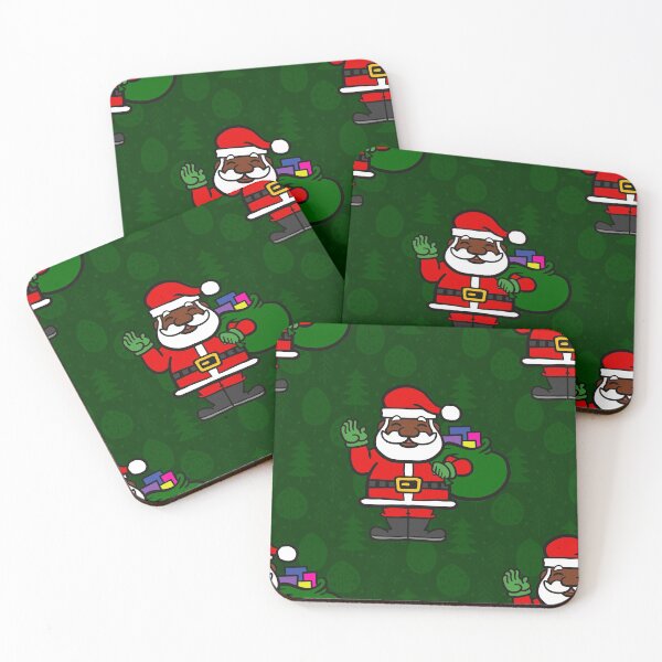 Item preview, african santa christmas gifts designed and sold by Gossip Rag.
