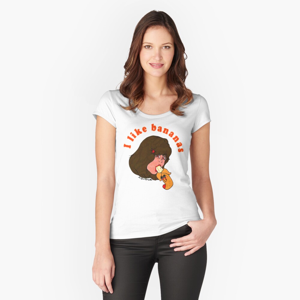 Item preview, Fitted Scoop T-Shirt designed and sold by ambermccall.