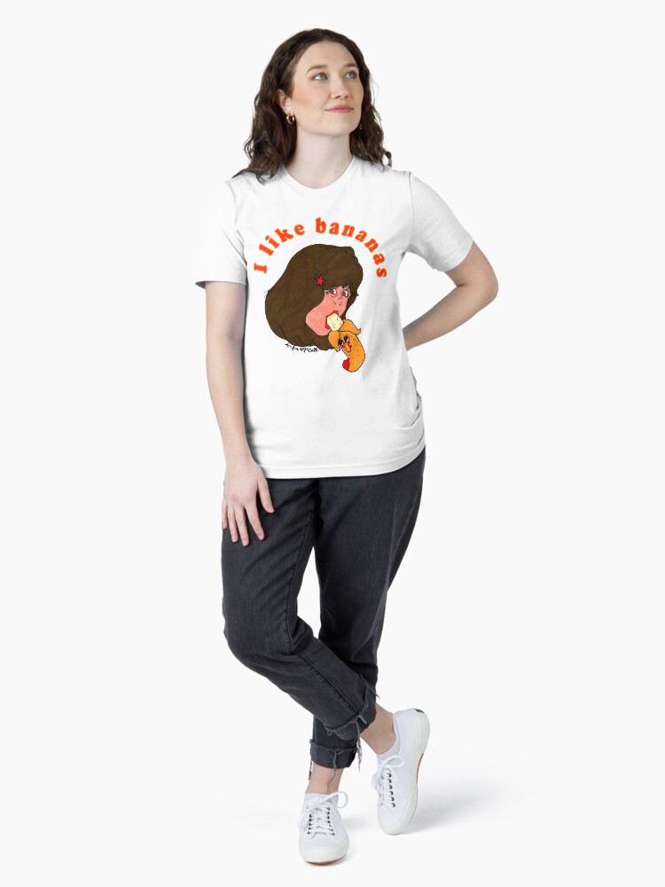 Thumbnail 4 of 7, Essential T-Shirt, I like bananas designed and sold by ambermccall.