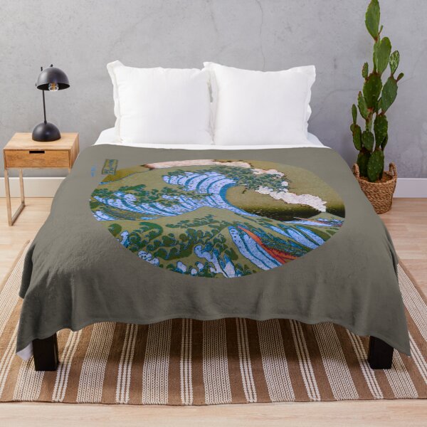 Item preview, The Great Wave Off Kanagawa Mount Fuji Erupting designed and sold by anthonylonder.