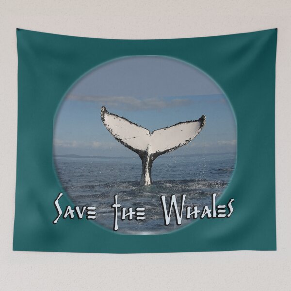 Item preview, Save the Whales designed and sold by Foxlindesigns.
