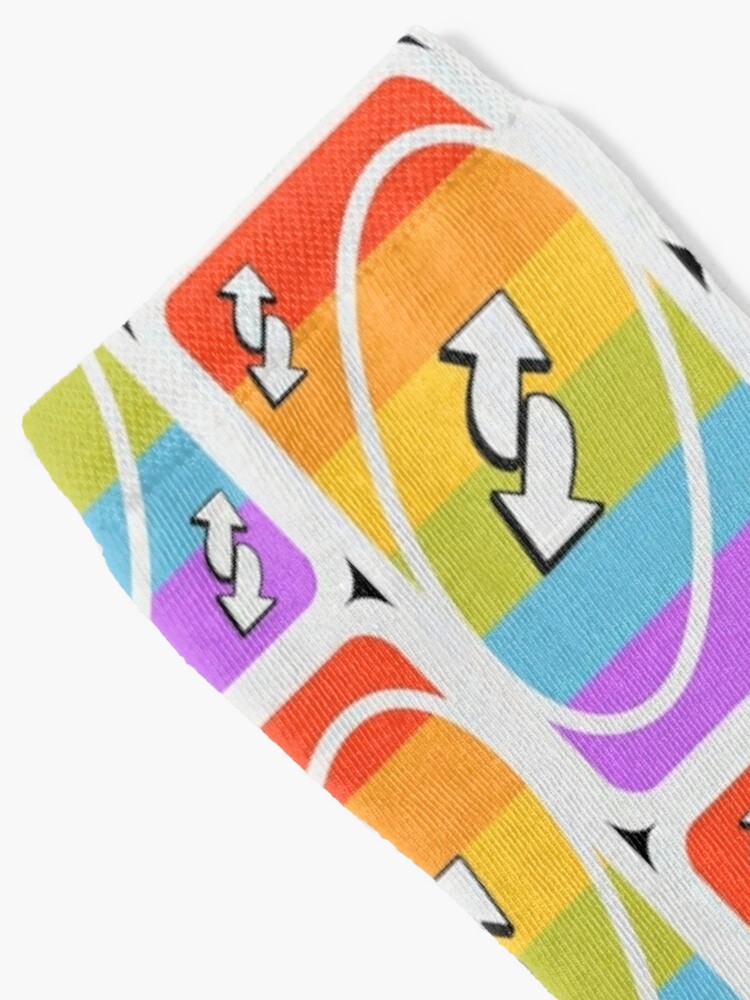 Gay Pride Uno Reverse Card Socks Soccer tennis Luxury Woman Socks Men's -  AliExpress