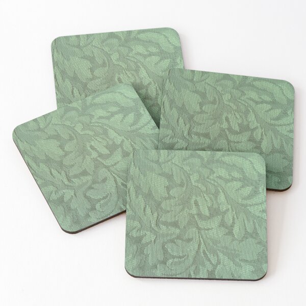 Item preview, Leafy Elegance Damask Pattern - Green designed and sold by ArtByDrax.