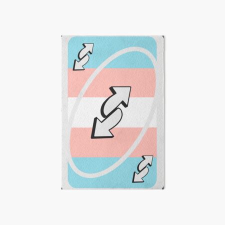 Pride Uno Reverse card Art Board Print for Sale by Bumble-Buzzing