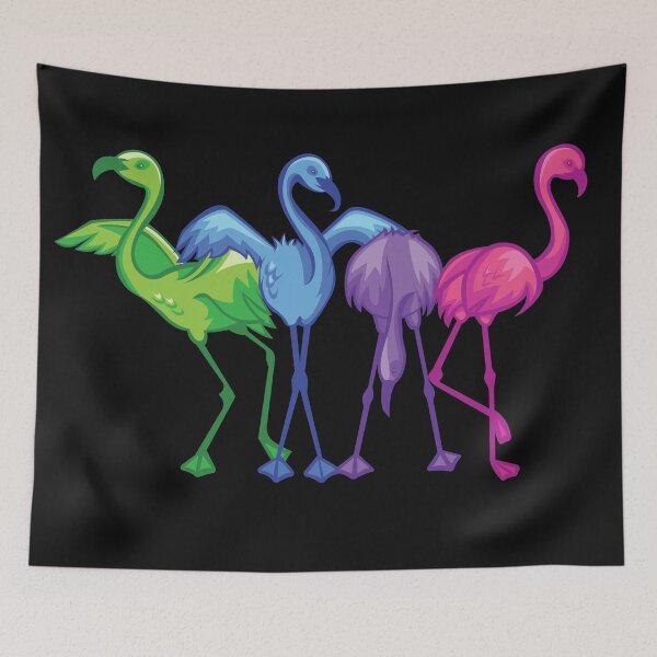 Item preview, Dancing Flamingo designed and sold by Kaela Peters.