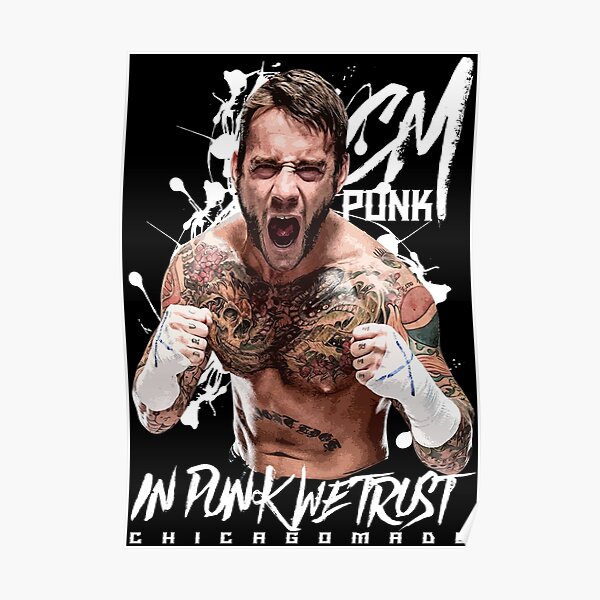 Cm Punk Posters | Redbubble