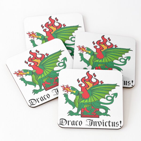 Item preview, Green fire breathing dragon - Draco Invictus! Midrealm strong  designed and sold by Bonnie Scott.
