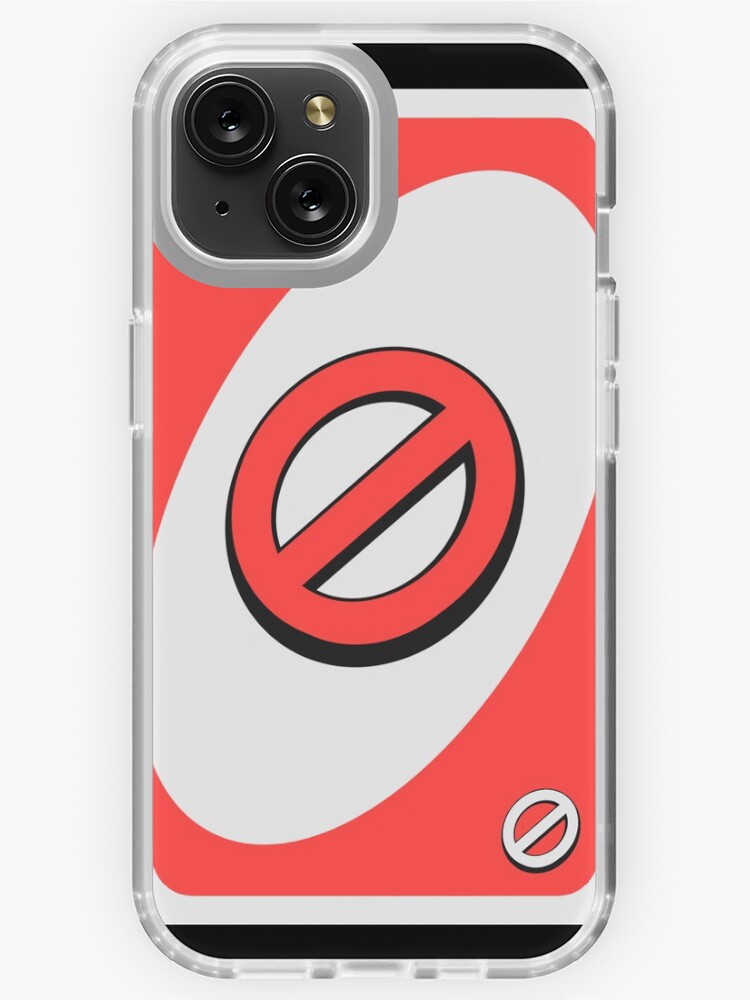 Red Uno Reverse Card iPhone Case for Sale by SnotDesigns