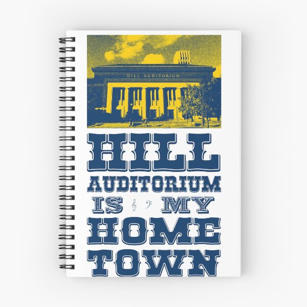 Item preview, Hill Auditorium Is My Home Town designed and sold by ArthurDurkeeArt.