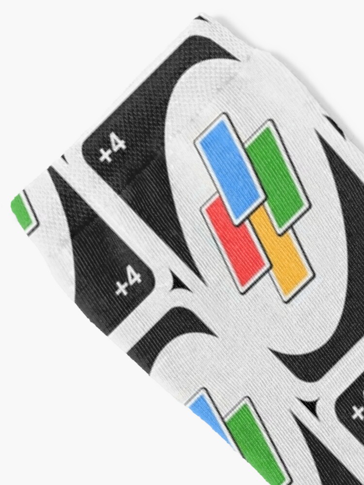 Alternate view of Plus Four Uno Card Socks