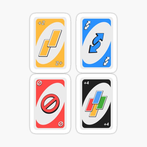 Ultimate Uno Reverse Stickers for Sale