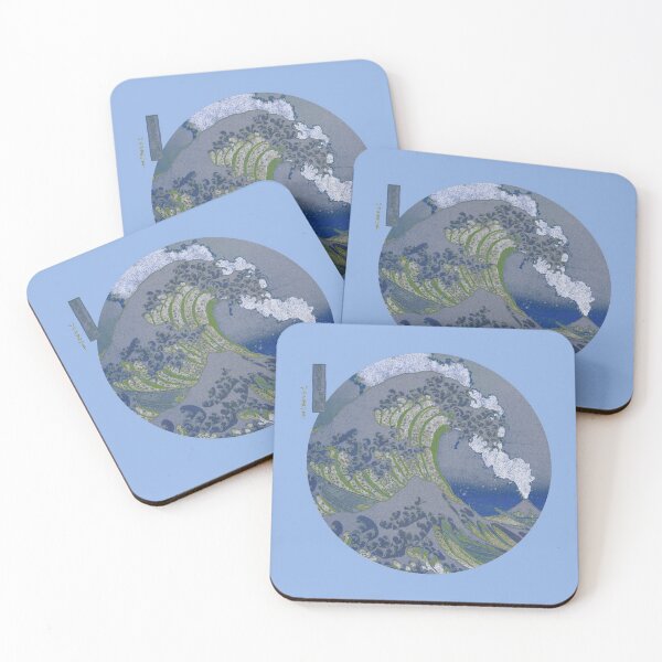 Item preview, The Great Wave Off Kanagawa Mount Fuji Erupting designed and sold by anthonylonder.