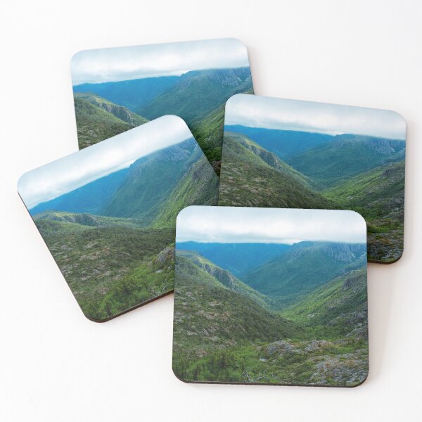 Item preview, An Untouched Hidden Valley Exposes Itself When Hiking On The Western Face Of Cradle Mountain Tasmania designed and sold by nickegglington.
