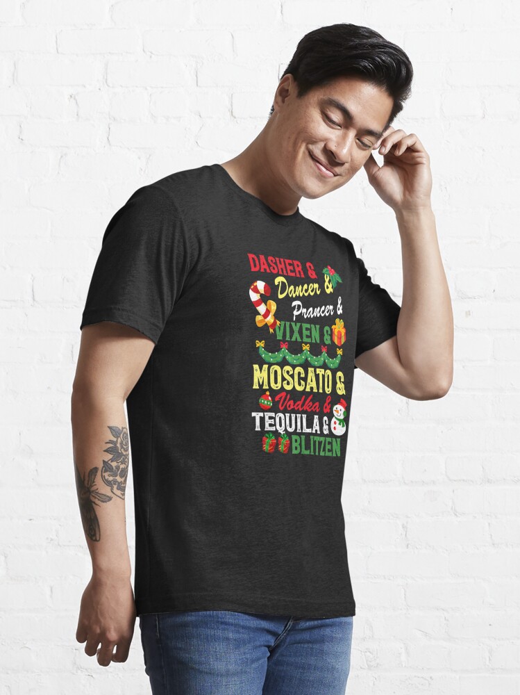 reindeer and alcohol shirt