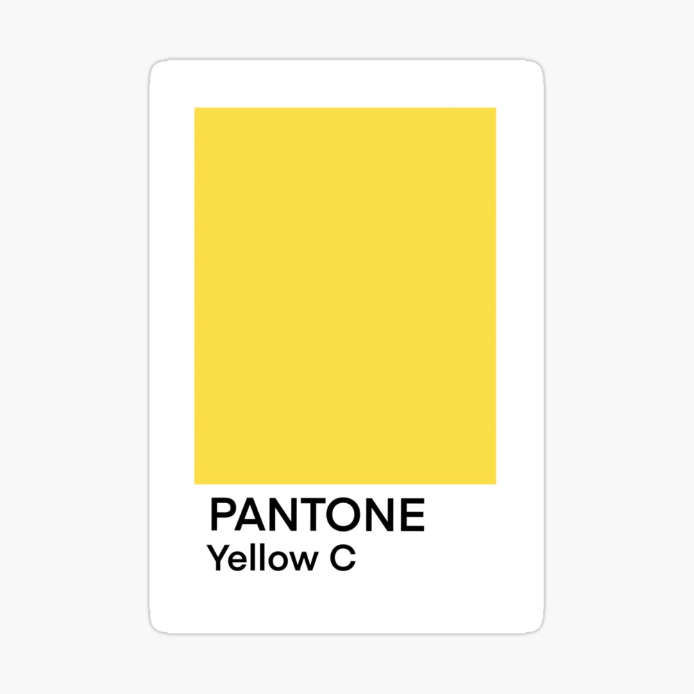 Yellow hues Pantone postcards  Postcard art, Art zine, Cool art