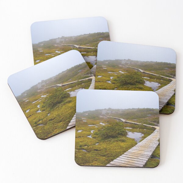Item preview, Walking The Duckboard On Day One Of The Overland Track Cradle Mountain Tasmania designed and sold by nickegglington.