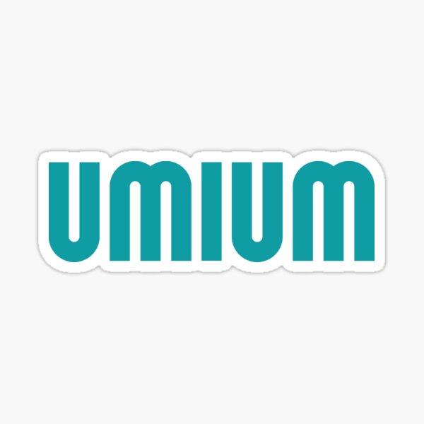 UMIUM, illustration, symbol, design, sign, paper, vector, art, patriotism, freedom Sticker