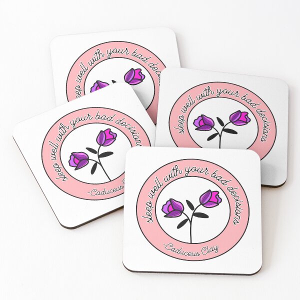 Item preview, Sleep well with your bad decisions -Caduceus Clay designed and sold by SpookyWoosh.