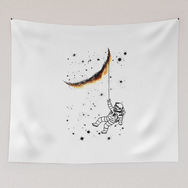 Item preview, Hang On to the Moon designed and sold by NatureRebel.