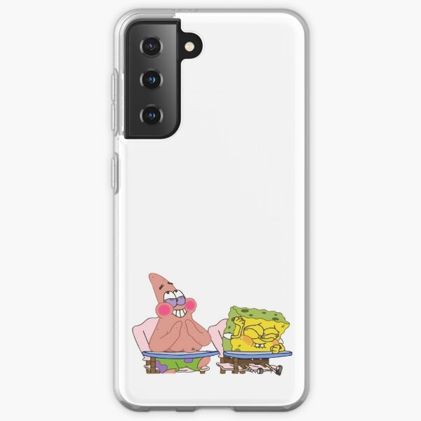 Spongebob and Patrick Laughing HD Samsung Galaxy Soft Case
