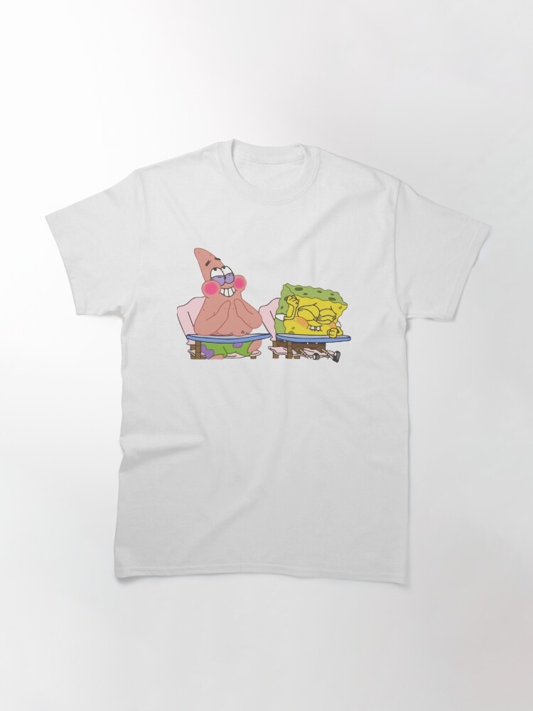 spongebob and patrick laughing shirt