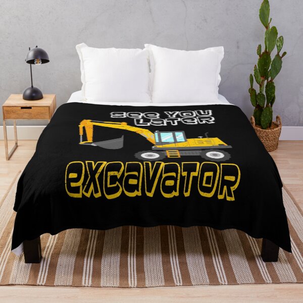 Item preview, See You Later Excavator Fun Heavy Construction Machines Dig It designed and sold by ad1980.