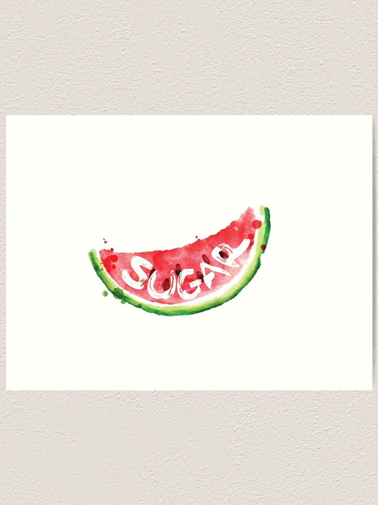 watermelon sugar painting