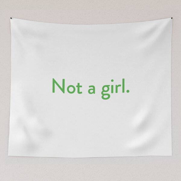 Item preview, Not a Girl, Janet – The Good Place designed and sold by VonBraun.