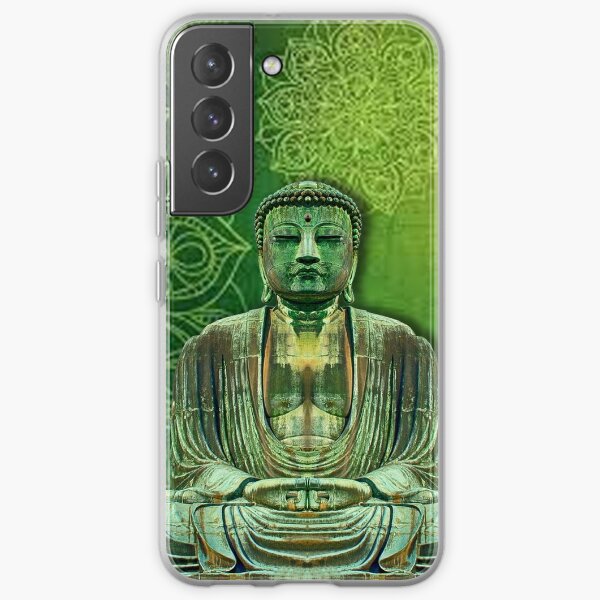 Green Buddha Lotus Flower Samsung Galaxy Soft Case