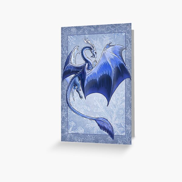 The Dragon of Winter Greeting Card