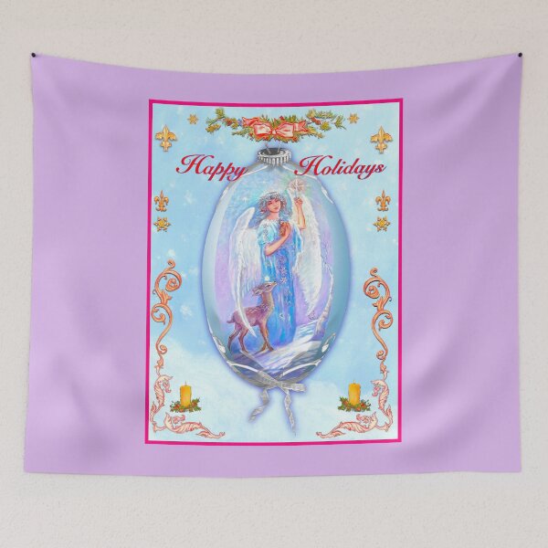 Item preview, GUARDIAN ANGEL OF WINTER designed and sold by Judy Mastrangelo.