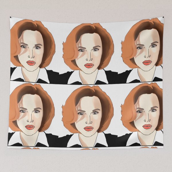 Item preview, Scully digital drawing designed and sold by heartandart.