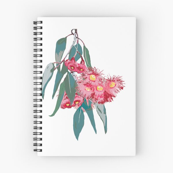 Item preview, Eucalyptus  (Corymbia ficifolia) on white designed and sold by ChrissyWild.