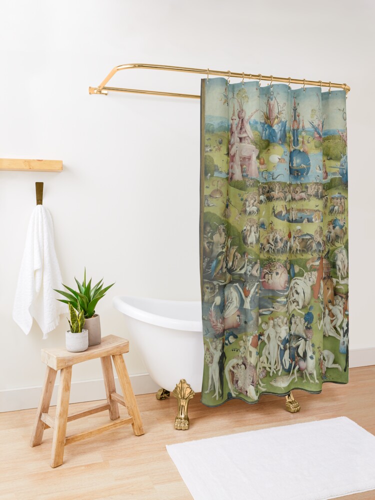 Hieronymus Bosch The Garden Of Earthly Delights Shower Curtain for Sale by  fineartgallery