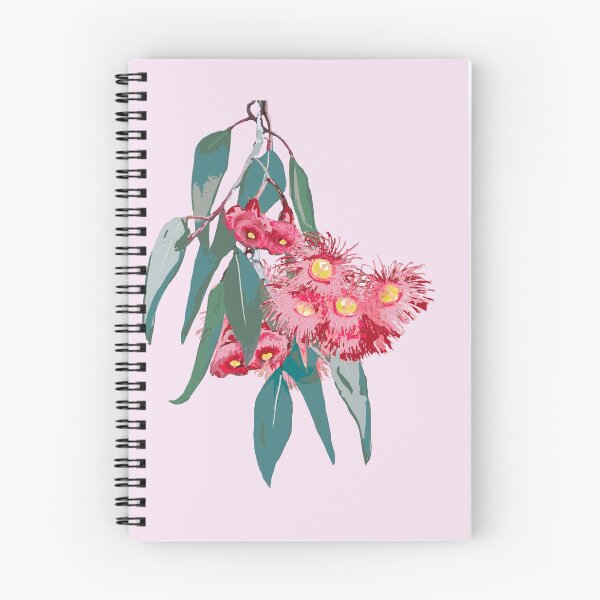 Item preview, Eucalyptus  (Corymbia ficifolia) on pink designed and sold by ChrissyWild.