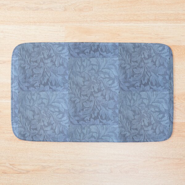 Item preview, Leafy Elegance Damask Pattern - Blue designed and sold by ArtByDrax.