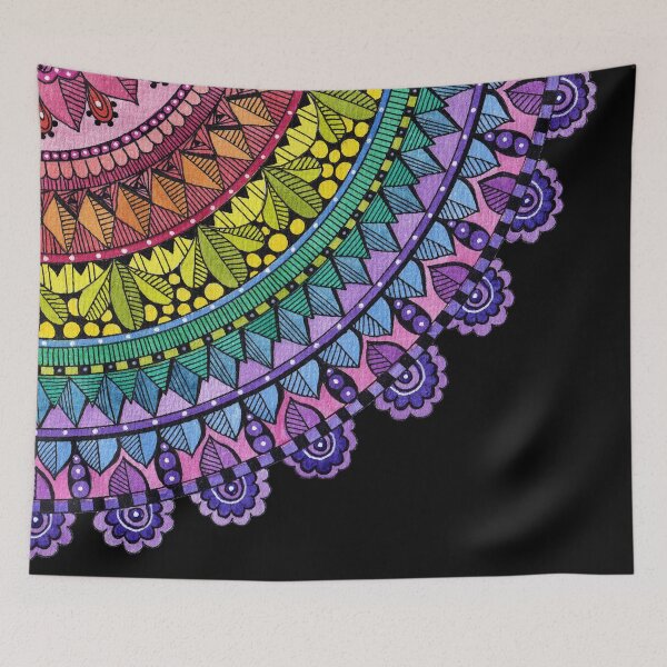 Item preview, Zen Mandala In Rainbow Colors  designed and sold by Oirabot.