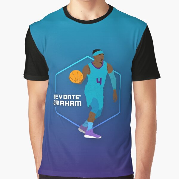 DeVonte Graham - Charlotte Basketball Jersey Graphic T-Shirt for Sale by  sportsign