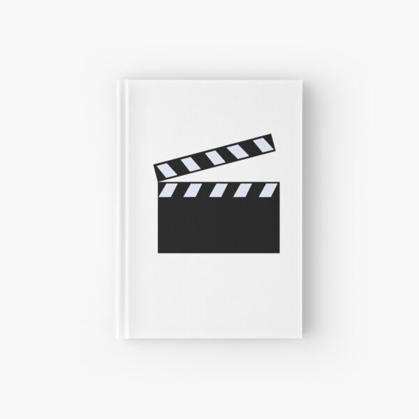 Film Clapper Board Hardcover Journal