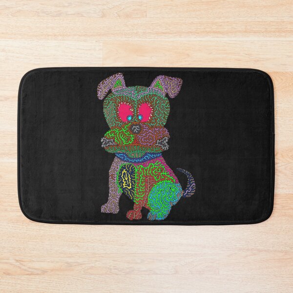Item preview, Psychedelic Puppy designed and sold by Maxwell Nightser.