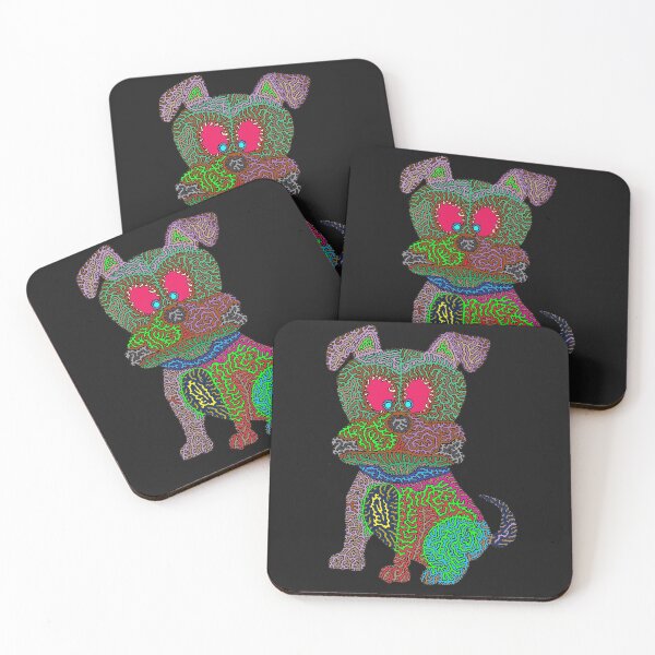 Item preview, Psychedelic Puppy designed and sold by Maxwell Nightser.