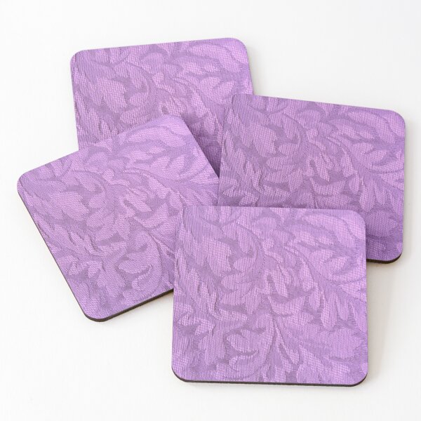 Item preview, Leafy Elegance Damask Pattern - Purple designed and sold by ArtByDrax.