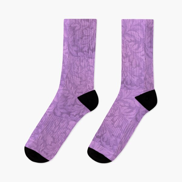 Item preview, Leafy Elegance Damask Pattern - Purple designed and sold by ArtByDrax.