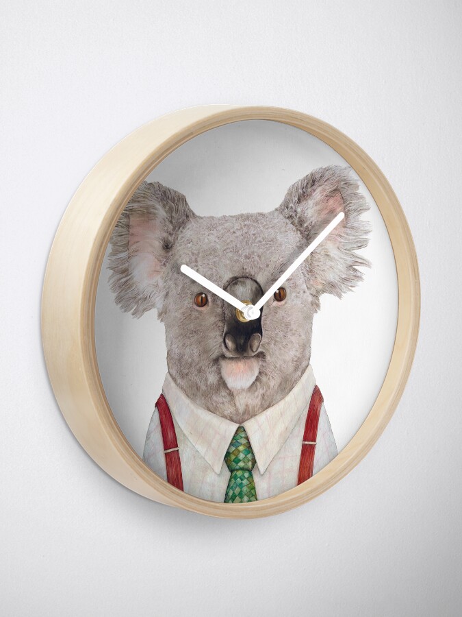 Alternate view of Koala Clock