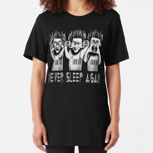 O.D.D TV Never Sleep Again Part 2 Slim Fit T-Shirt