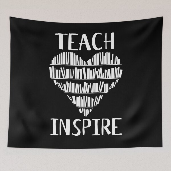 Item preview, Teach Love Inspire - Teacher Heart bookshelf designed and sold by onicon.