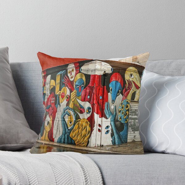 Item preview, Outer Space Gossip Street Art designed and sold by PODLizardWizard.